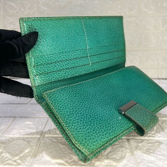 GUCCIβBeige/ebony GG Supreme VINTAGE WALLET - Picture 8 of 16